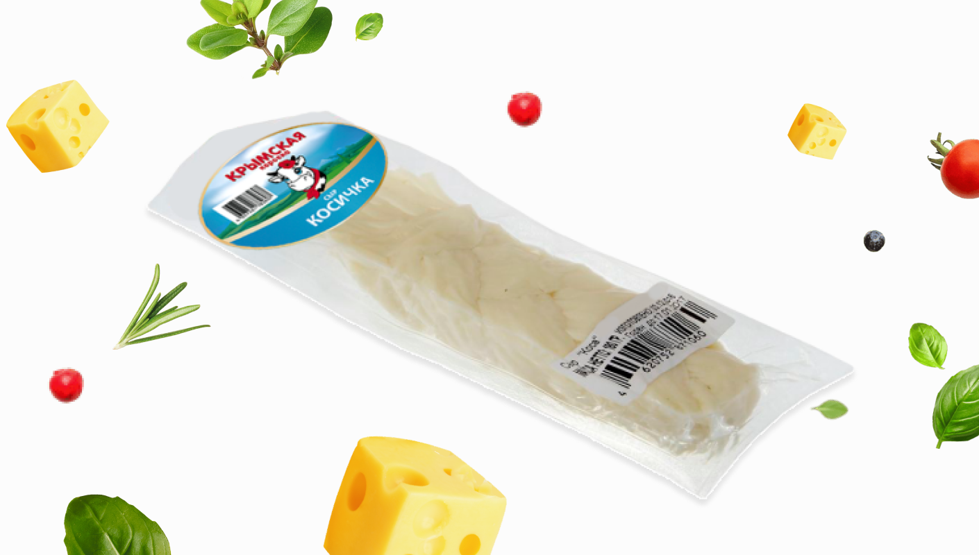 Сыр косичка сливочный